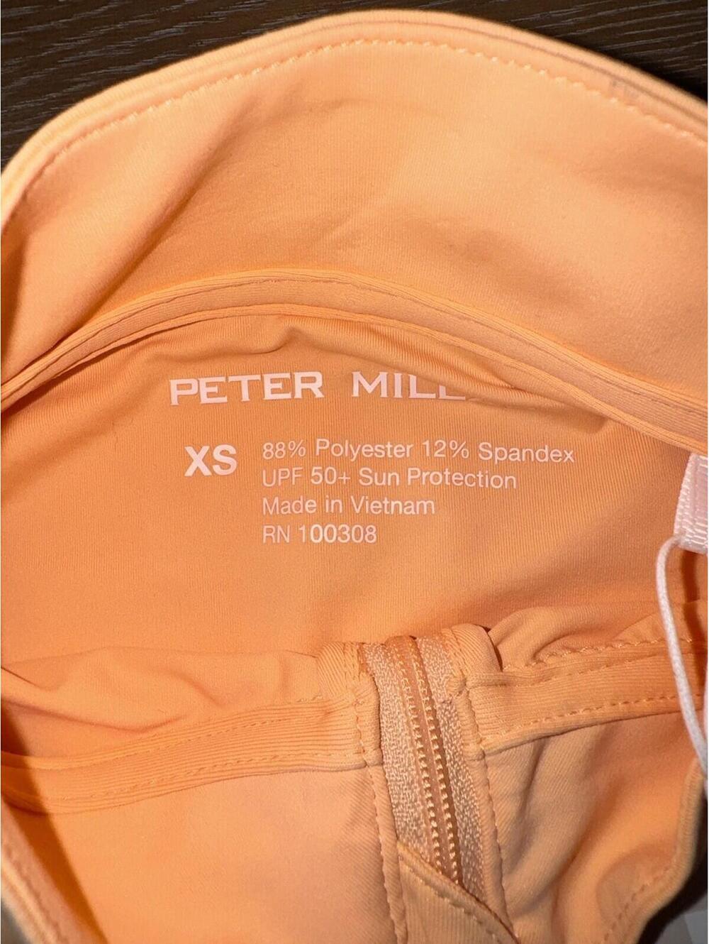 Peter Millar Lightweight Long-Sleeve Sun Shirt SIZE XS NWT Peach Rashguard - Picture 4 of 7
